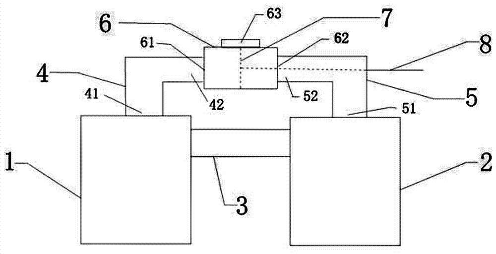 Double-cavity furnace