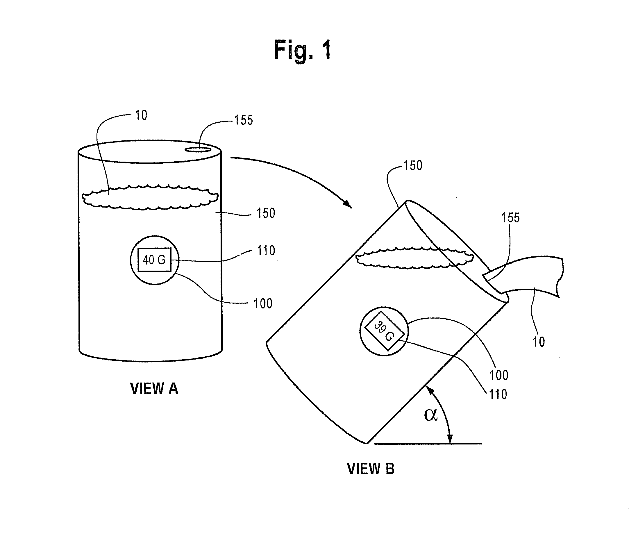 Apparatus and methods for monitoring quantities of fluid in a container