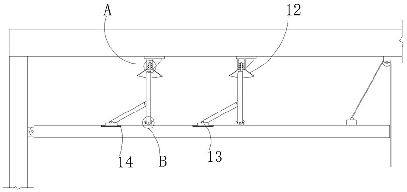 A kind of multi-purpose steel structure decorative ceiling and its assembly construction method