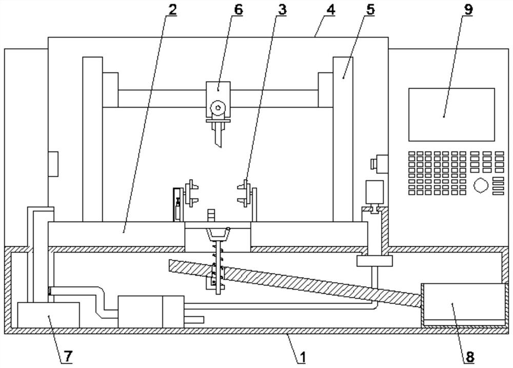 Alloy precision machining equipment for actively verifying products and its working method