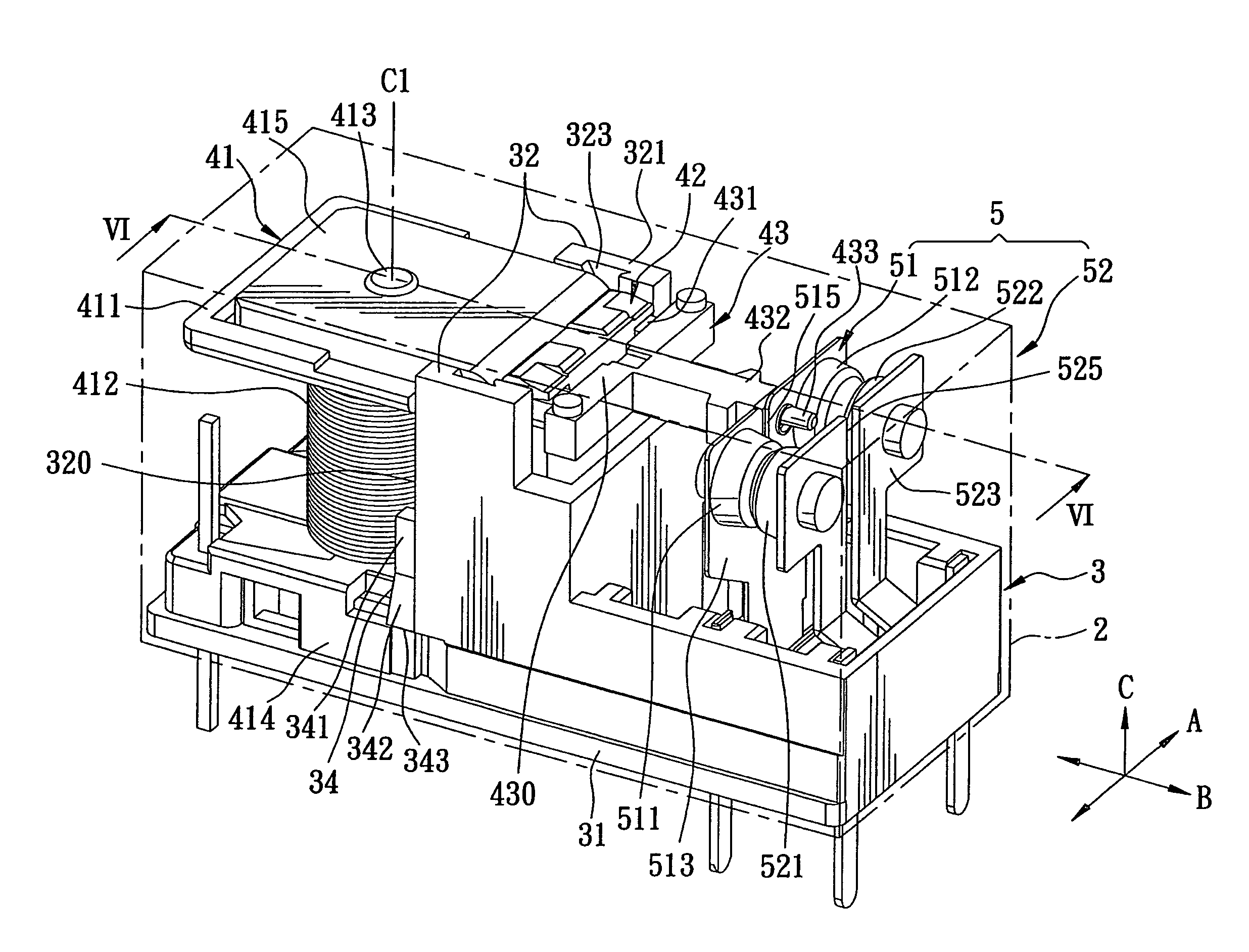 Electromagnetic relay