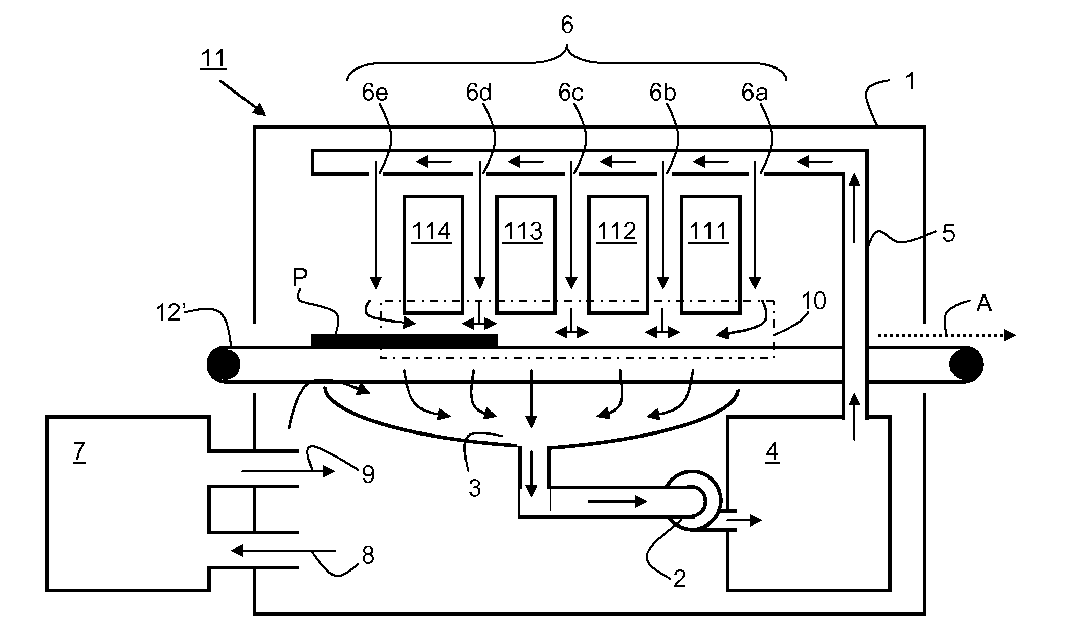 Inkjet marking module and method for conditioning inkjet marking module