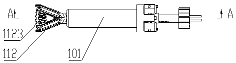 Prostatic puncture device