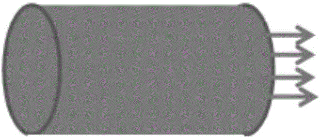 Shale gas diffusion capability detection method, device and system