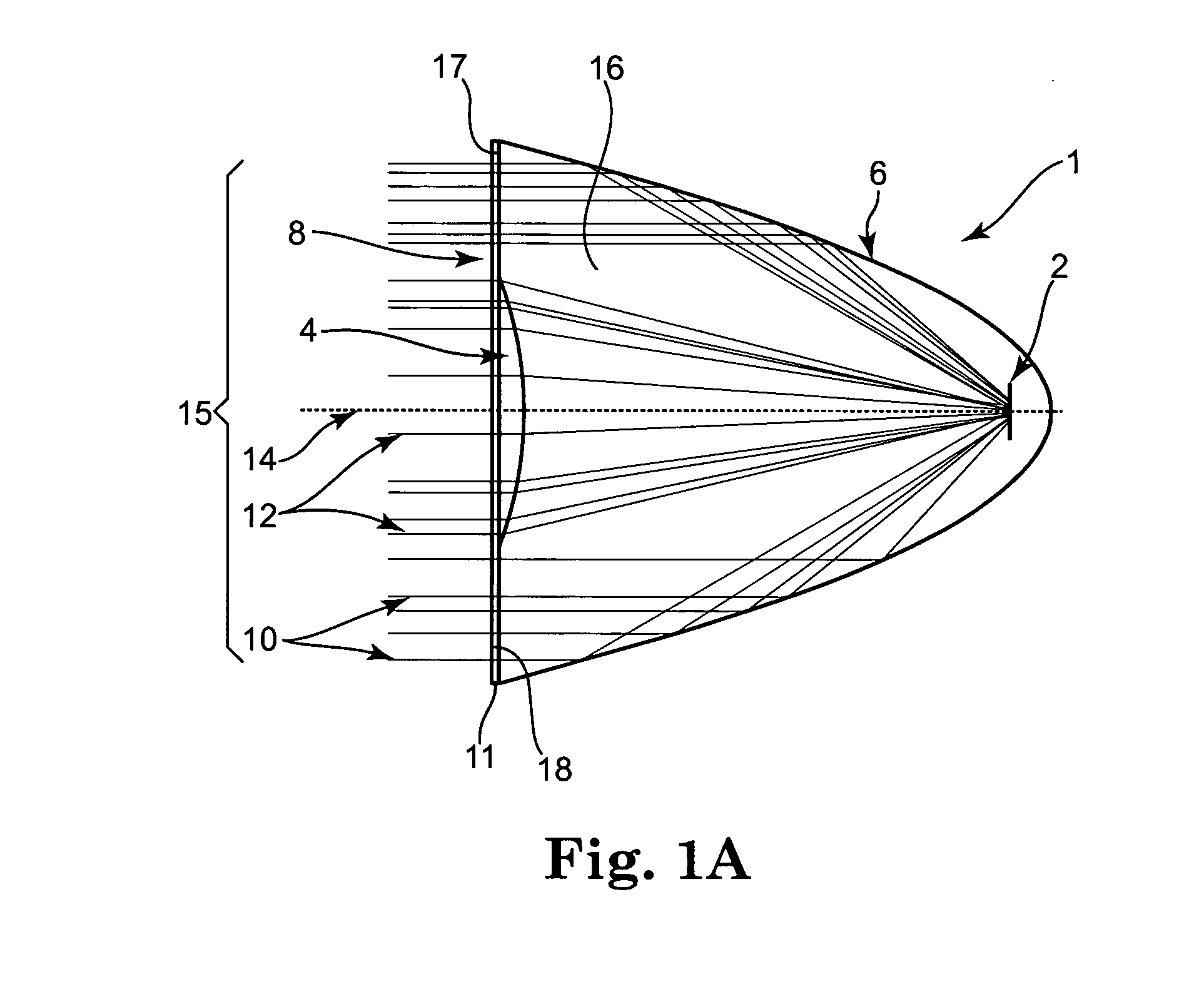 Hybrid primary optical component for optical concentrators