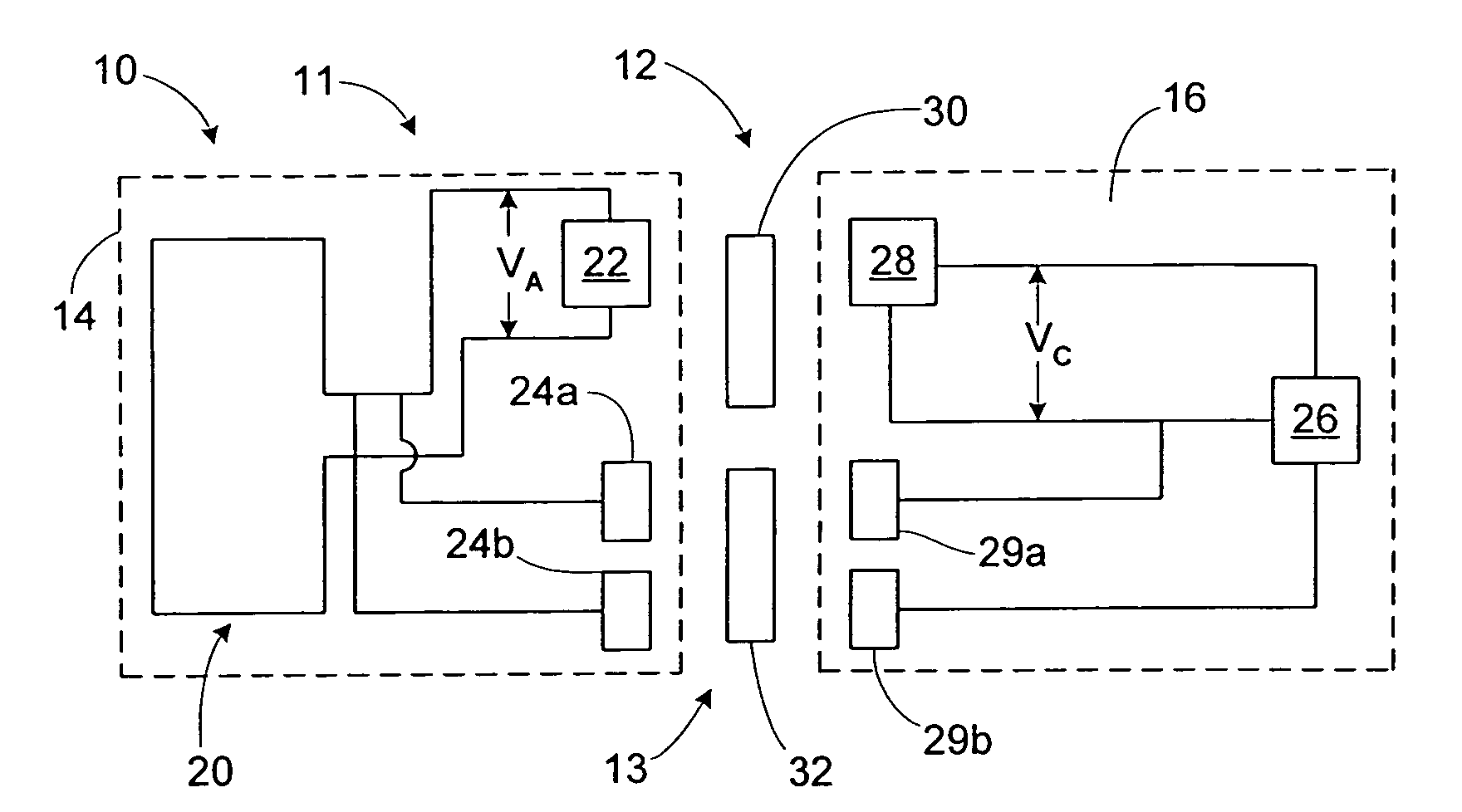 RFID device with combined reactive coupler