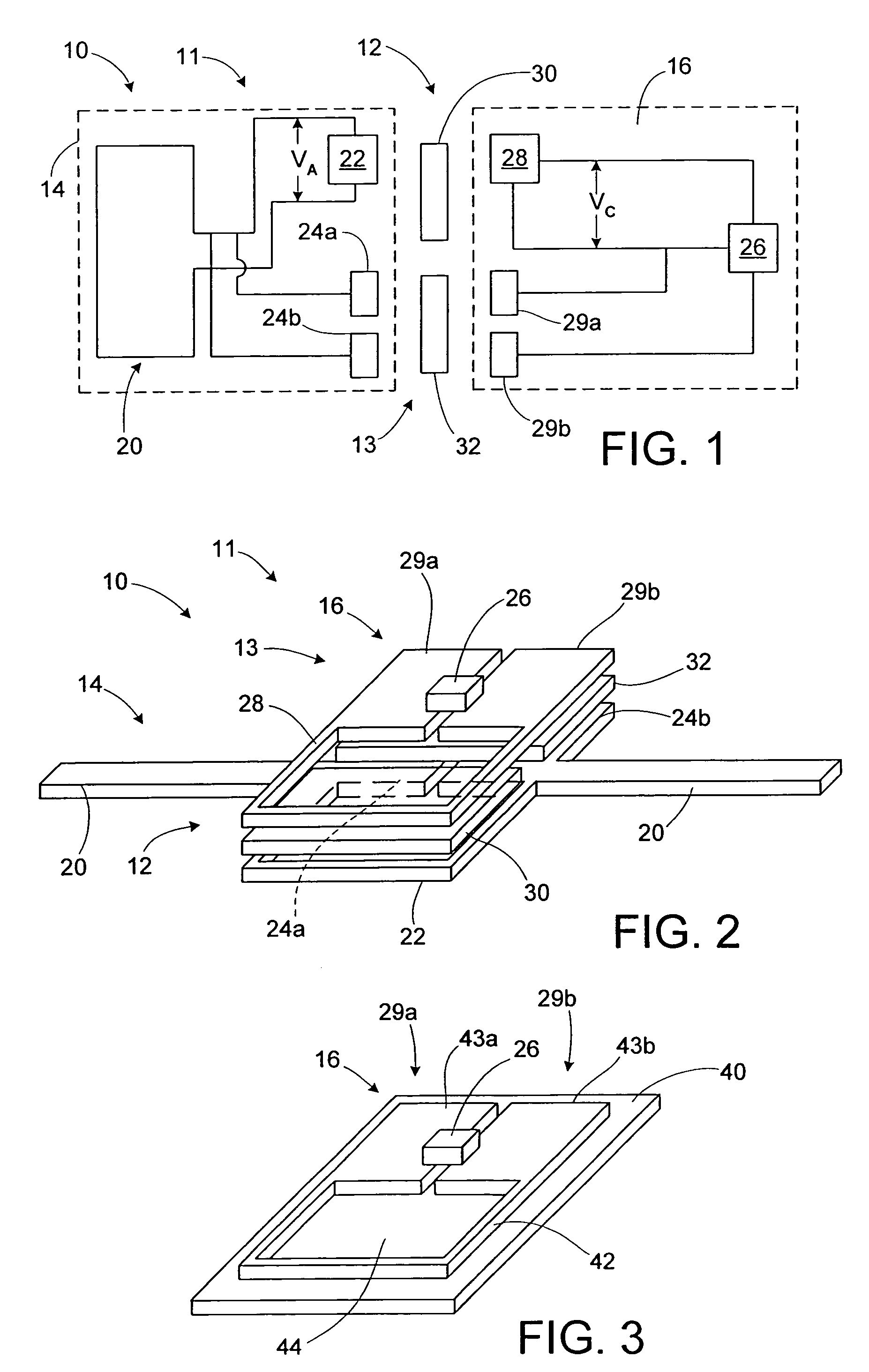 RFID device with combined reactive coupler