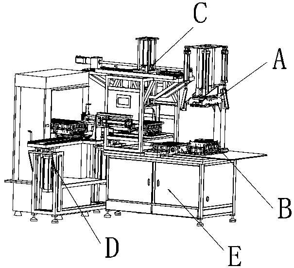 Cast-weld conveyor for lead-acid storage battery