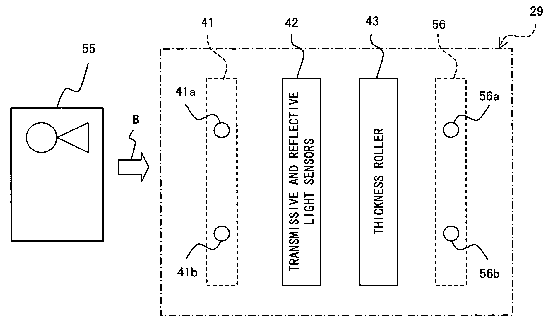 Paper sheets corner fold detection method and paper sheets corner fold detection program