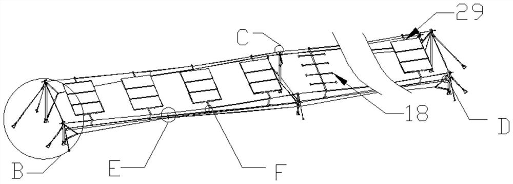 A Prestressed Flexible Support Inclined Single-Axis Tracking System