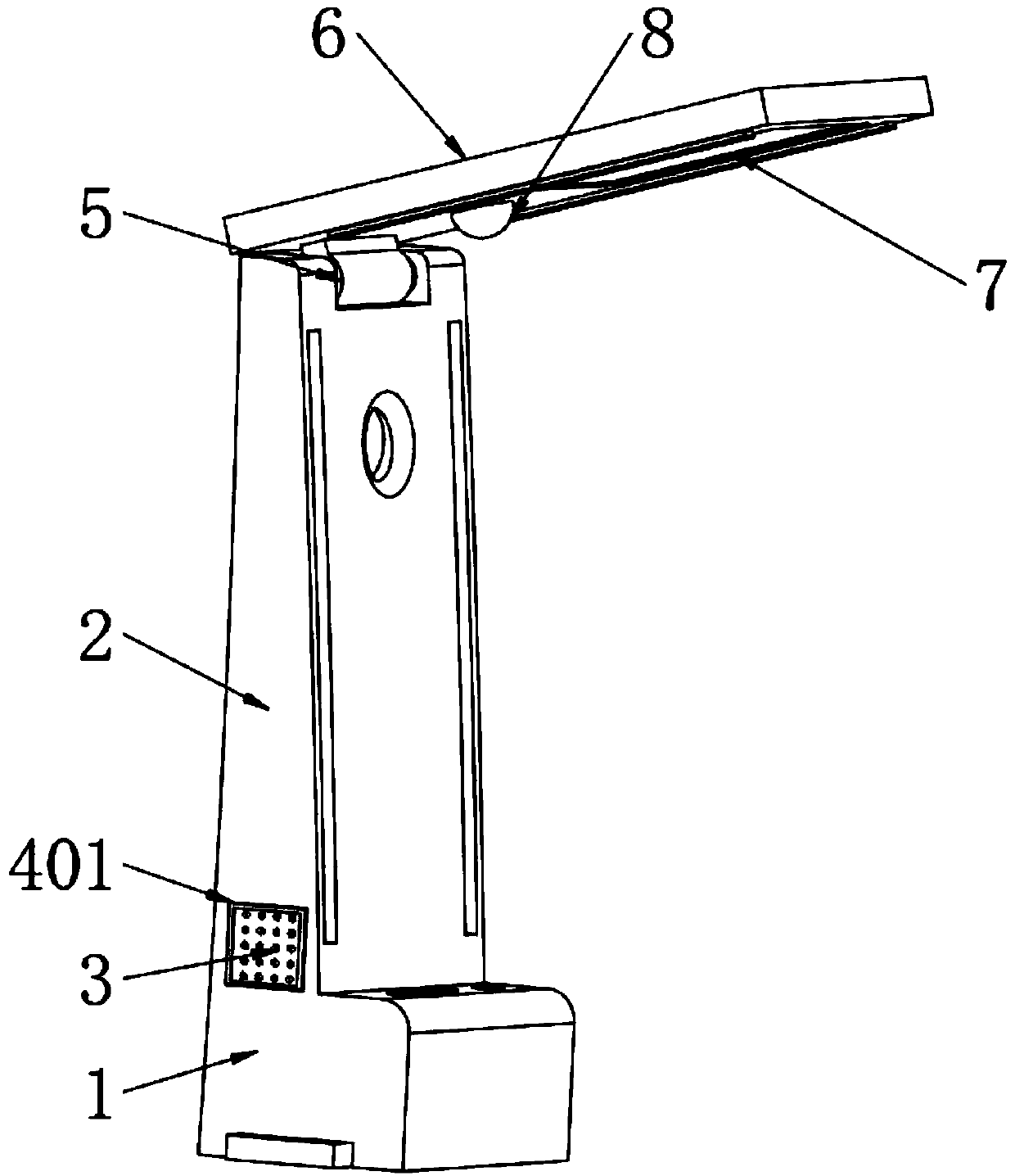 Multifunctional AI education table lamp