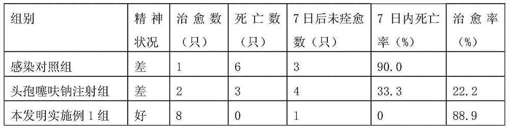 Composition for treating piglet staphylococcal exudative epidermitis