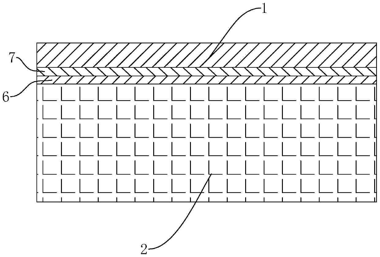 Stainless steel composite plate of vacuum container and preparation method thereof