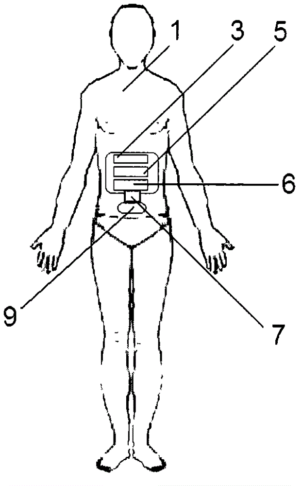 Method and device for keeping side sleeping posture of human body