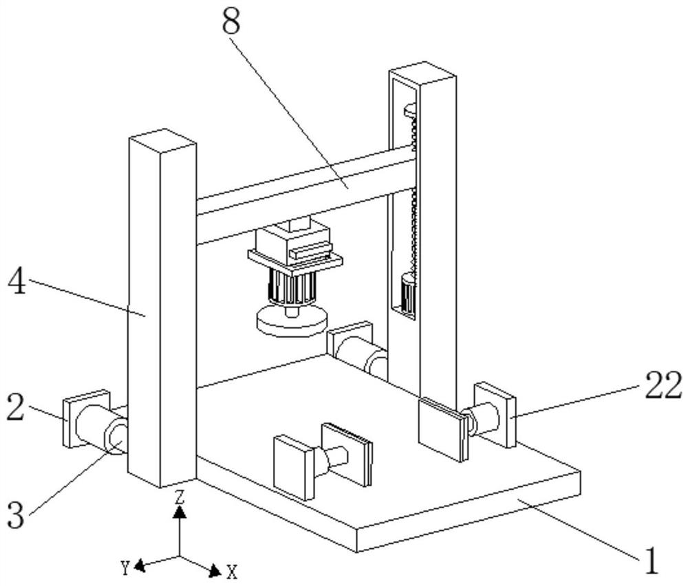 Part grinding device for motor production