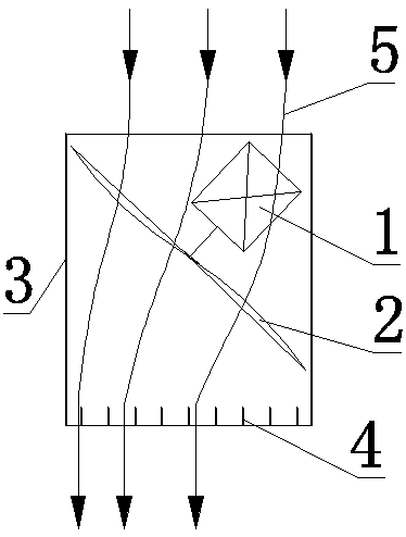 A square tube fan