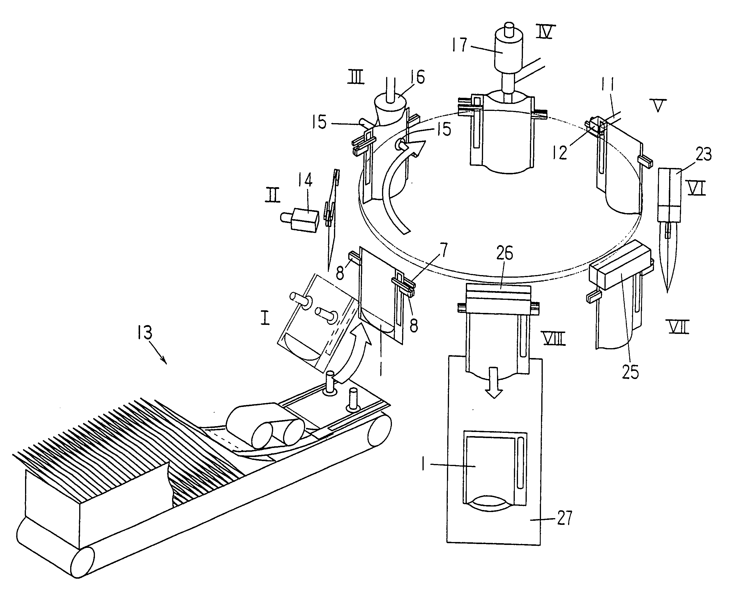 Gas seal-in method for a bag with a gas filling compartment and packaging method for a bag with a gas filling compartment