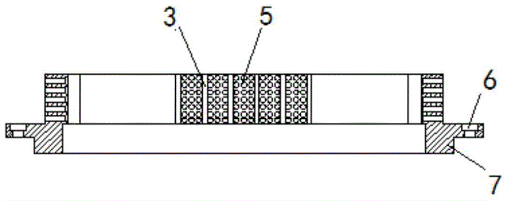 A molding mechanism that uses plant fibers to press small particles