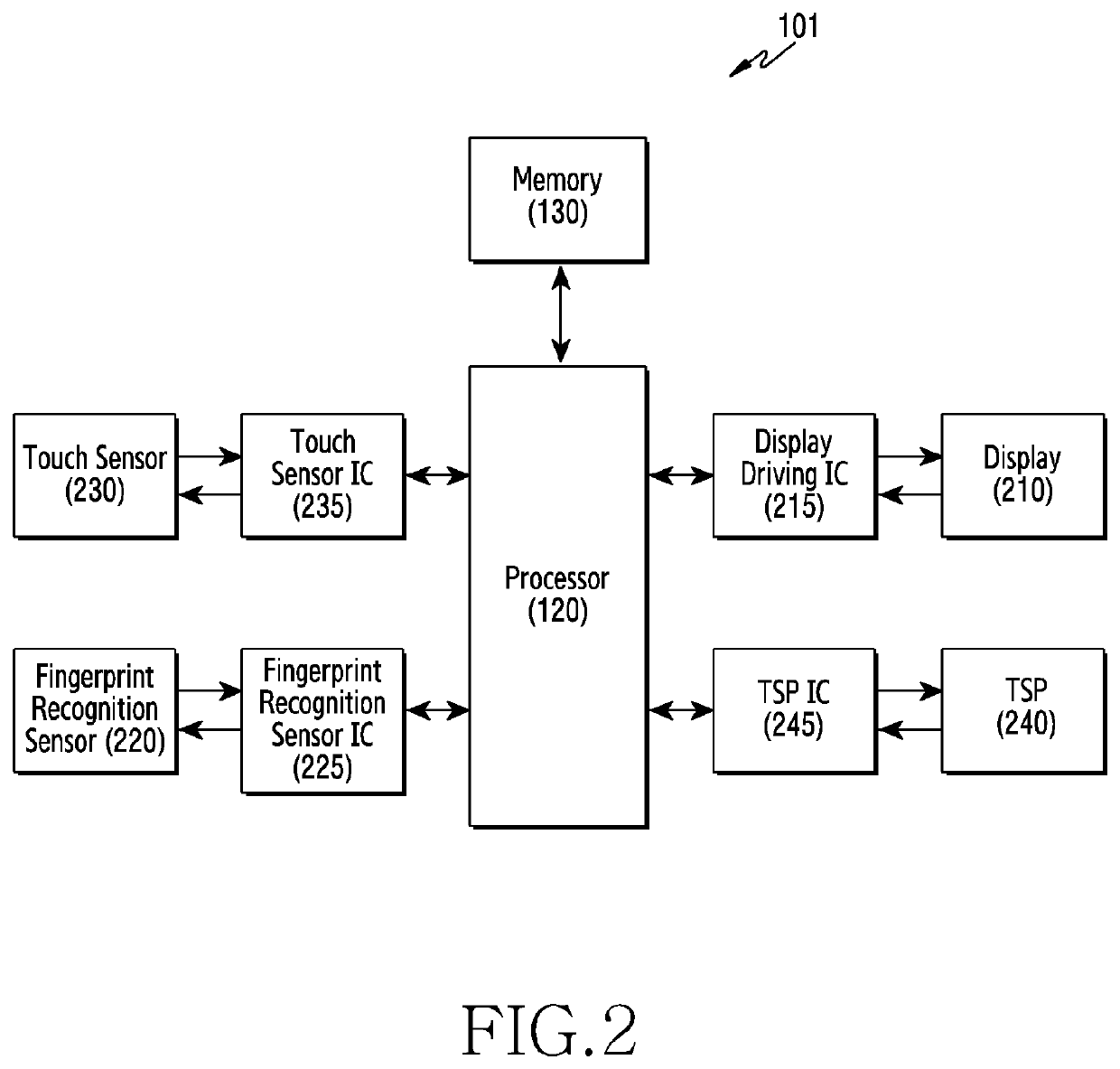 Electronic device including fingerprint recognition module provided with conductive pattern