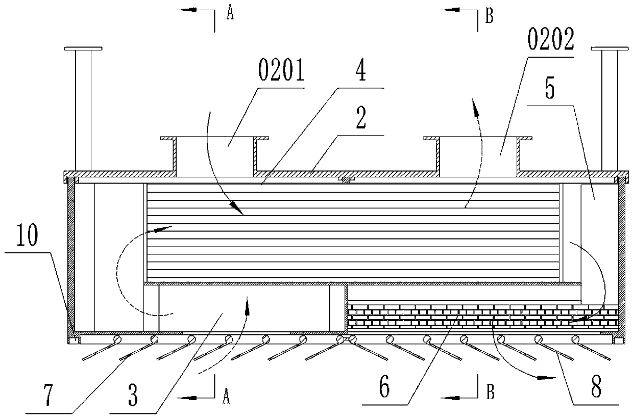 Ceiling-type fresh air unit for indoor ventilation