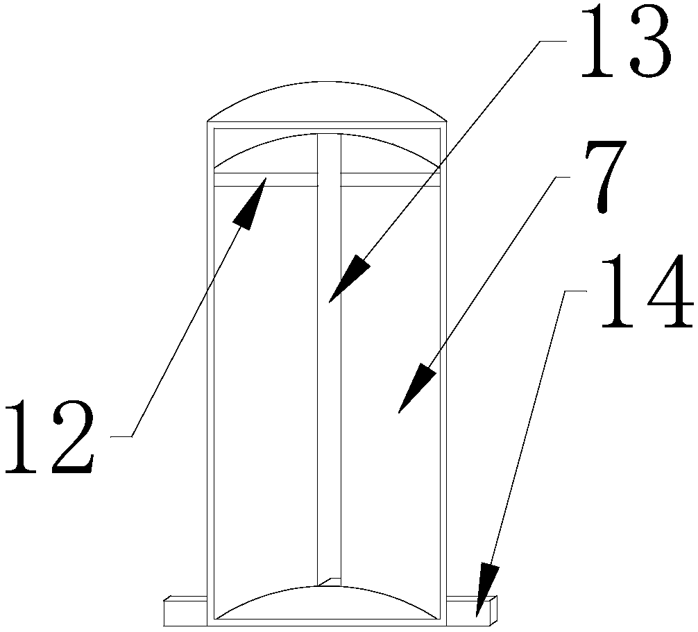 Combined road-bridge detection device