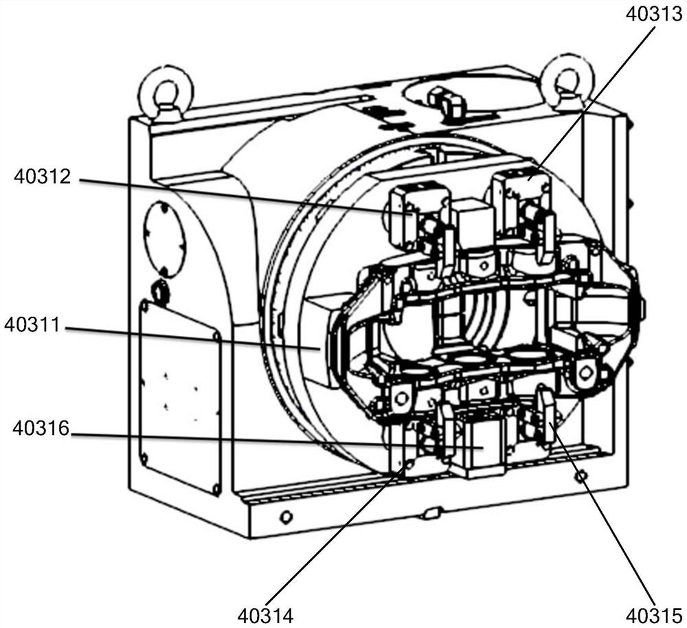 Non-standard clamp device for clamp body and inlay machining device