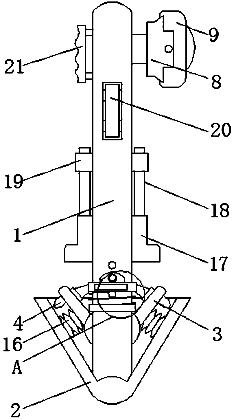 Street lamp capable of intelligent brightness adjustment