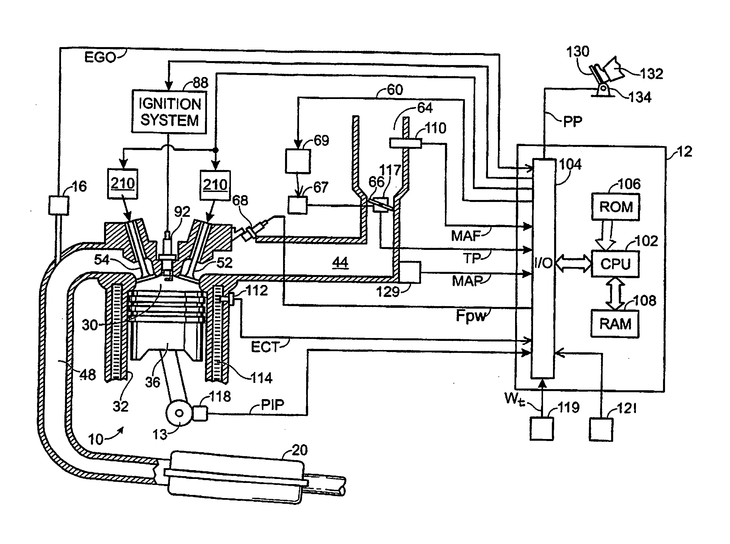 Engine expansion braking with adjustable valve timing