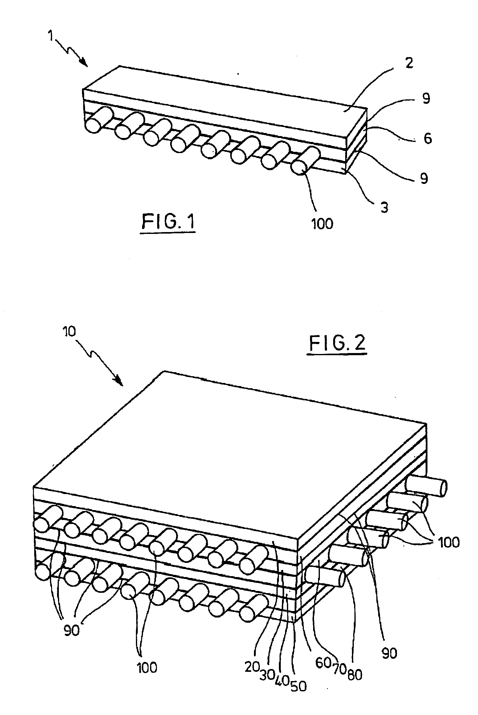 Metallic layer material, reinforced with basalt fibers, as well as products made thereof