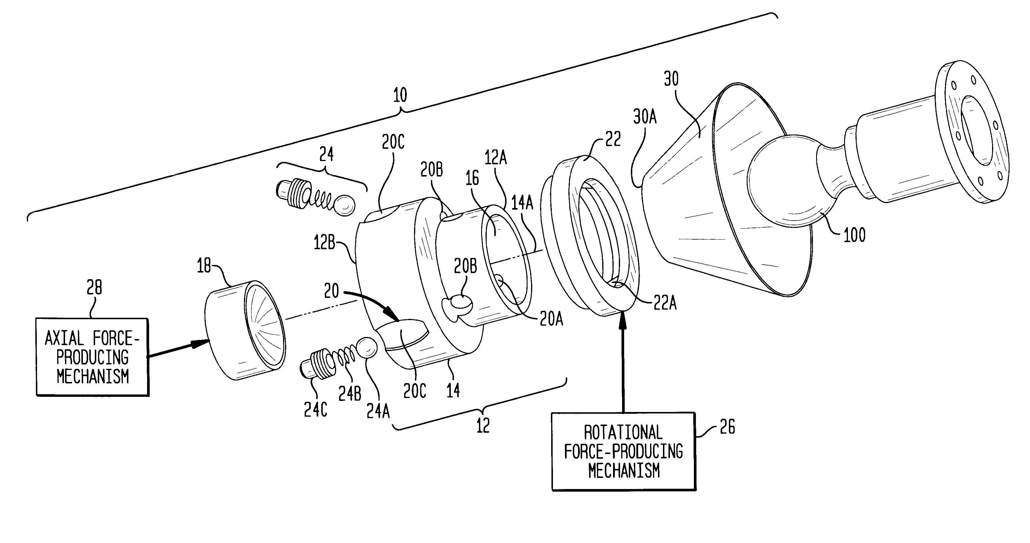 Passive ball capture joint