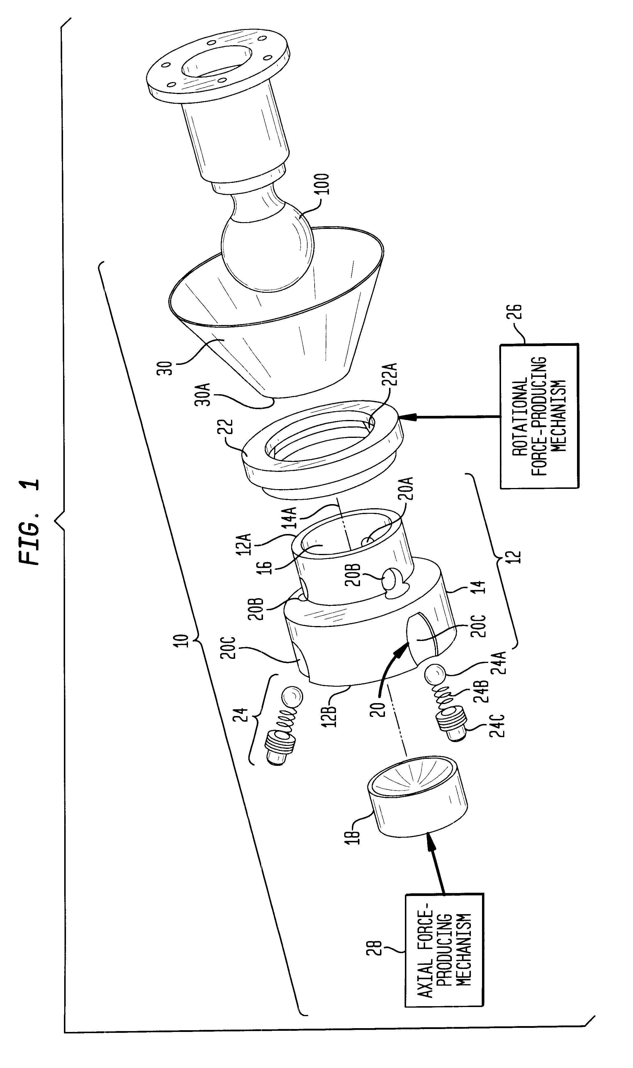 Passive ball capture joint