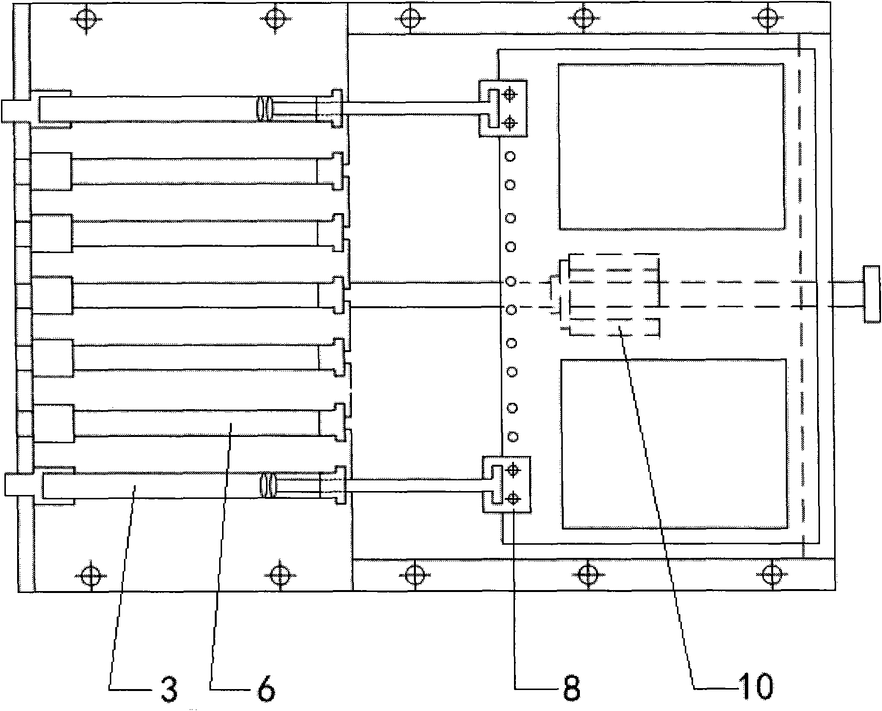 Device for applying oscillatory constant fluid shearing force to anchorage-dependent cells