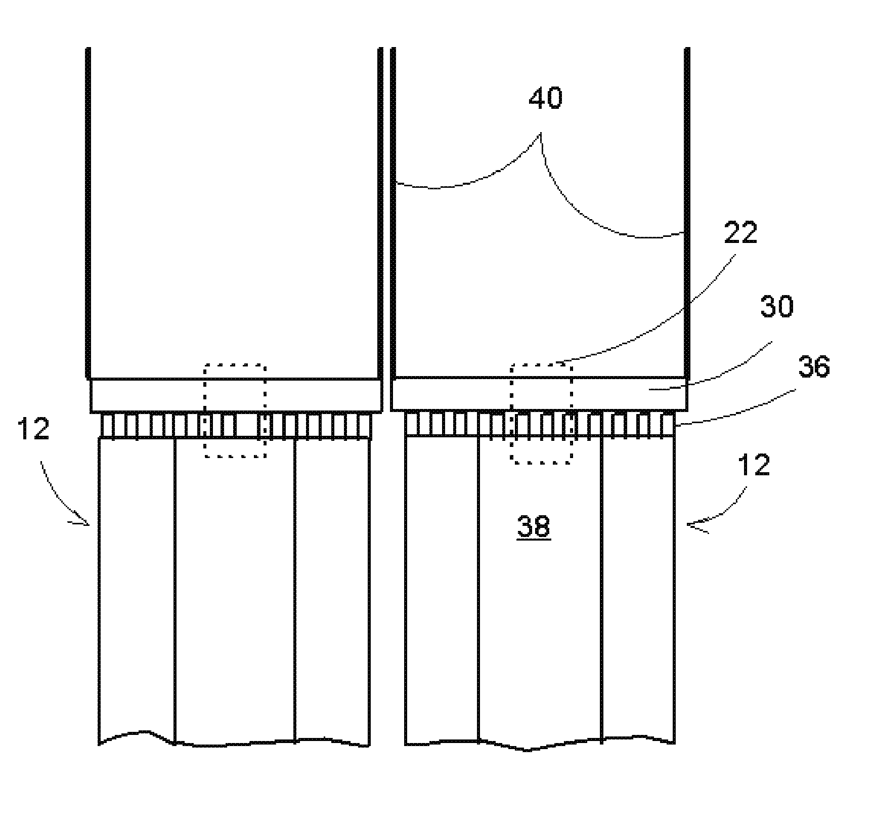 Separator construction of a fluidized bed boiler