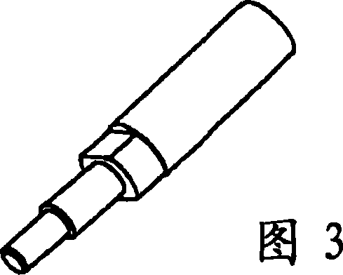 Instrument for measuring organ elasticity, of the type comprising a centring means