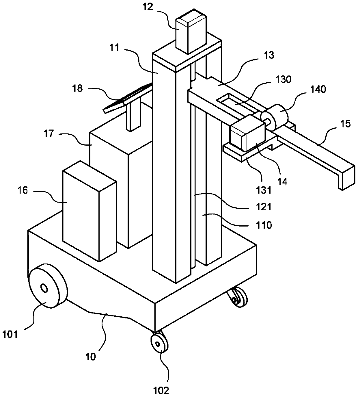 Protective device for medical nursing