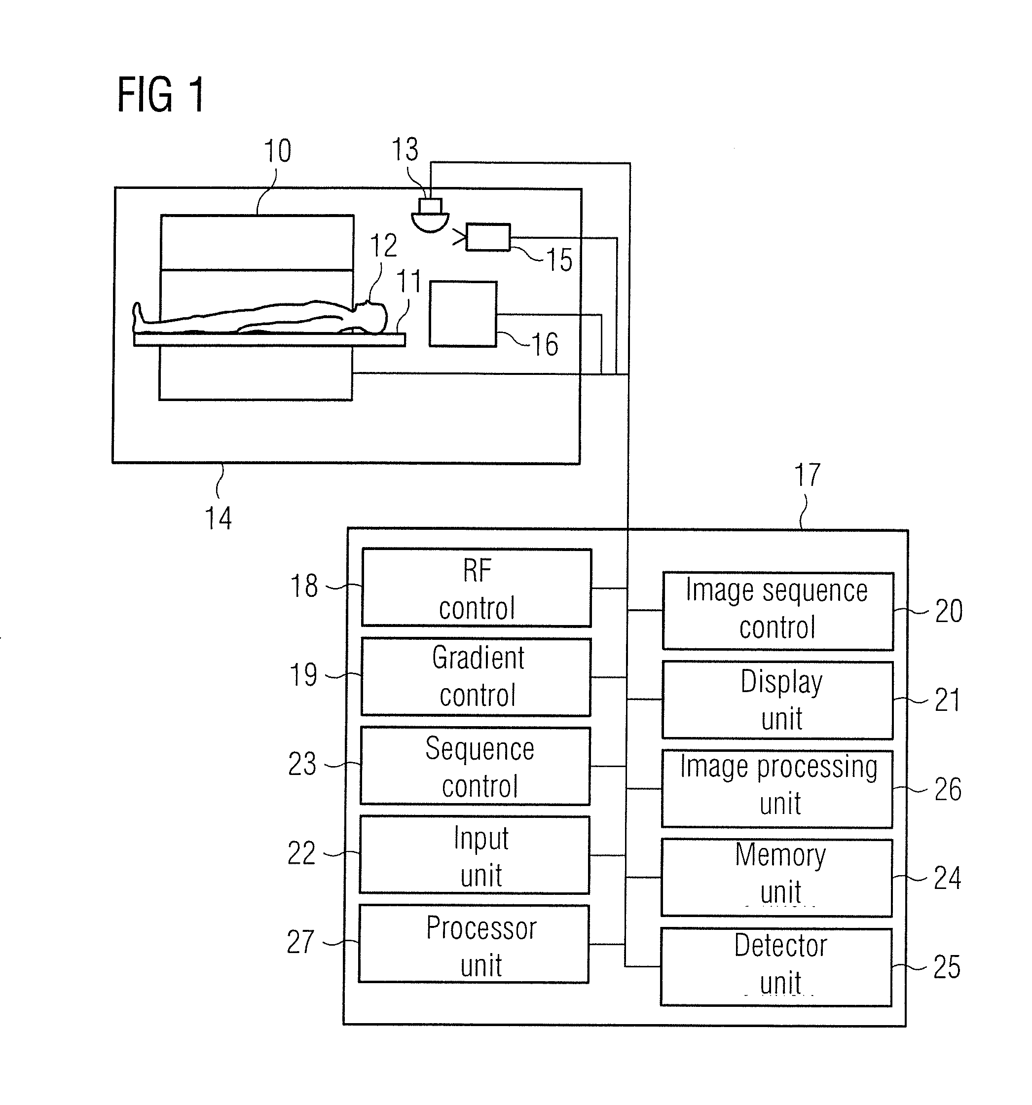 Medical imaging apparatus with optimized operation