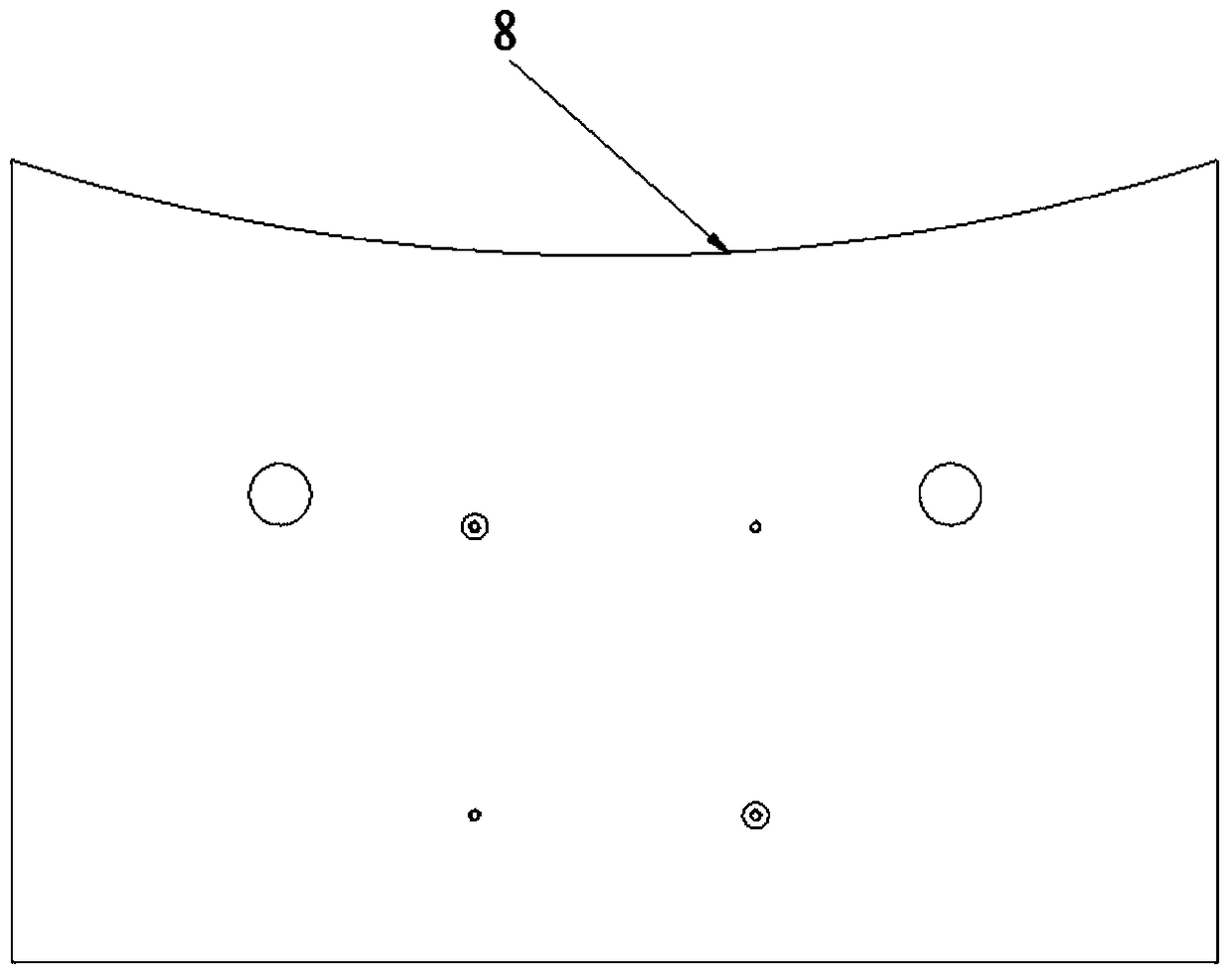 An underwater operating device for removing and installing core web bolts