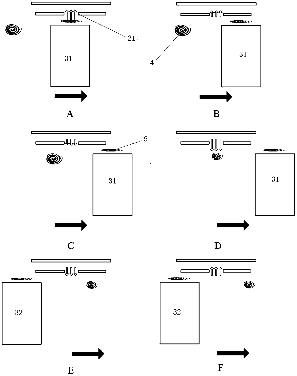 Open-hole deflector and pump-jet propeller based on open-hole deflector method