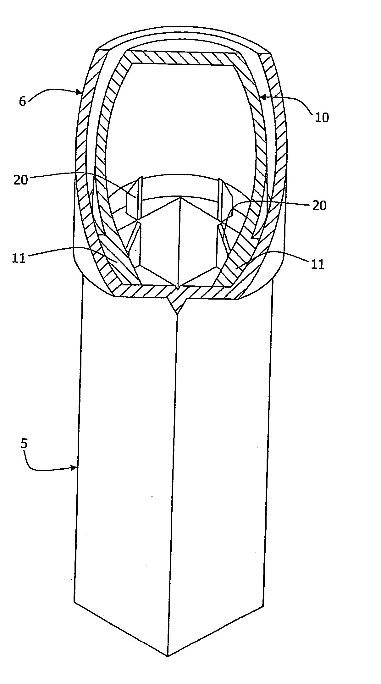 Reagent cuvette