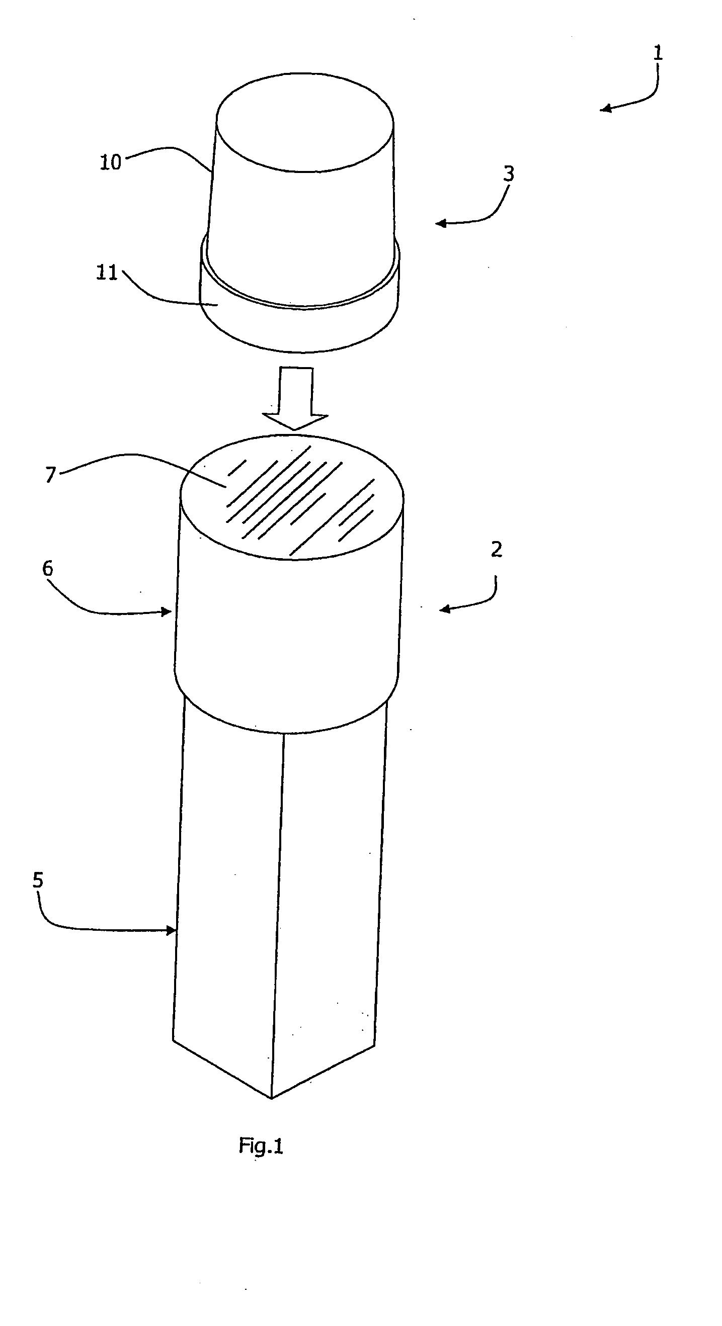 Reagent cuvette