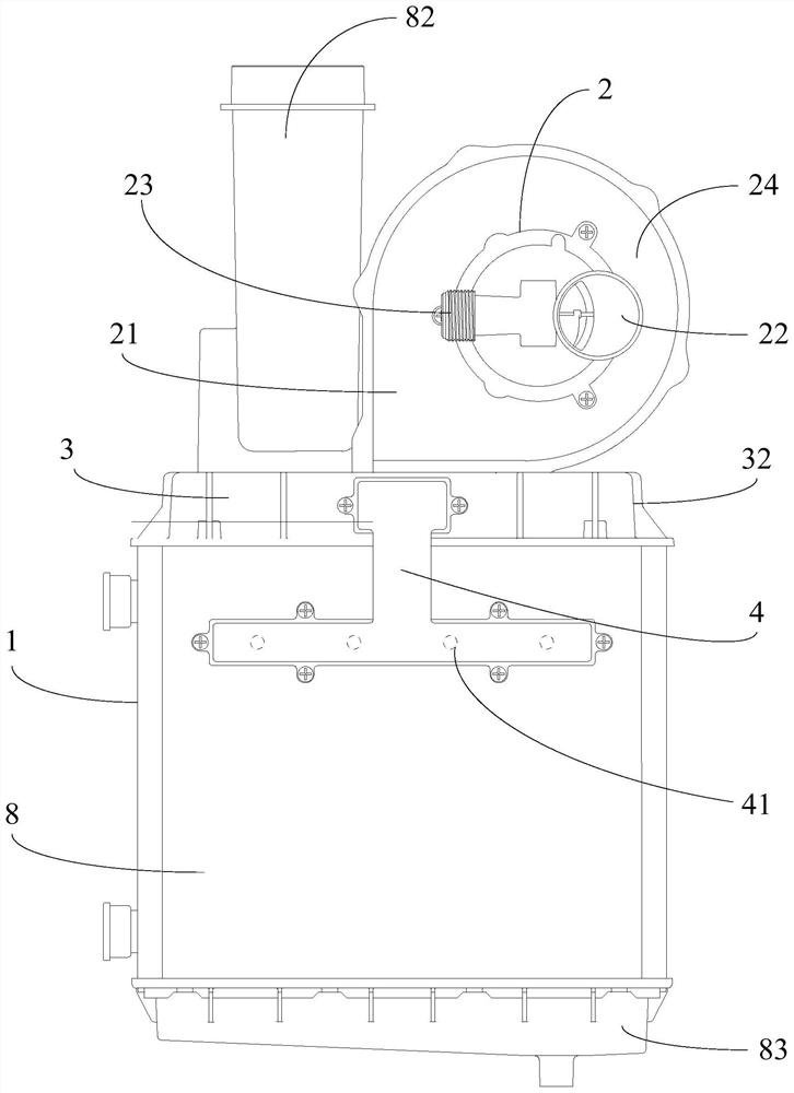 Combustor and gas water heater