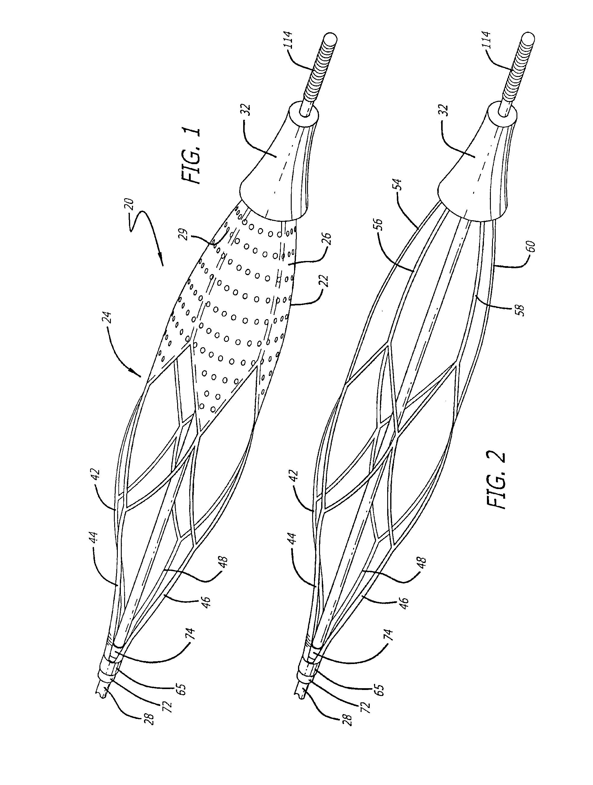 Cage and sleeve assembly for a filtering device