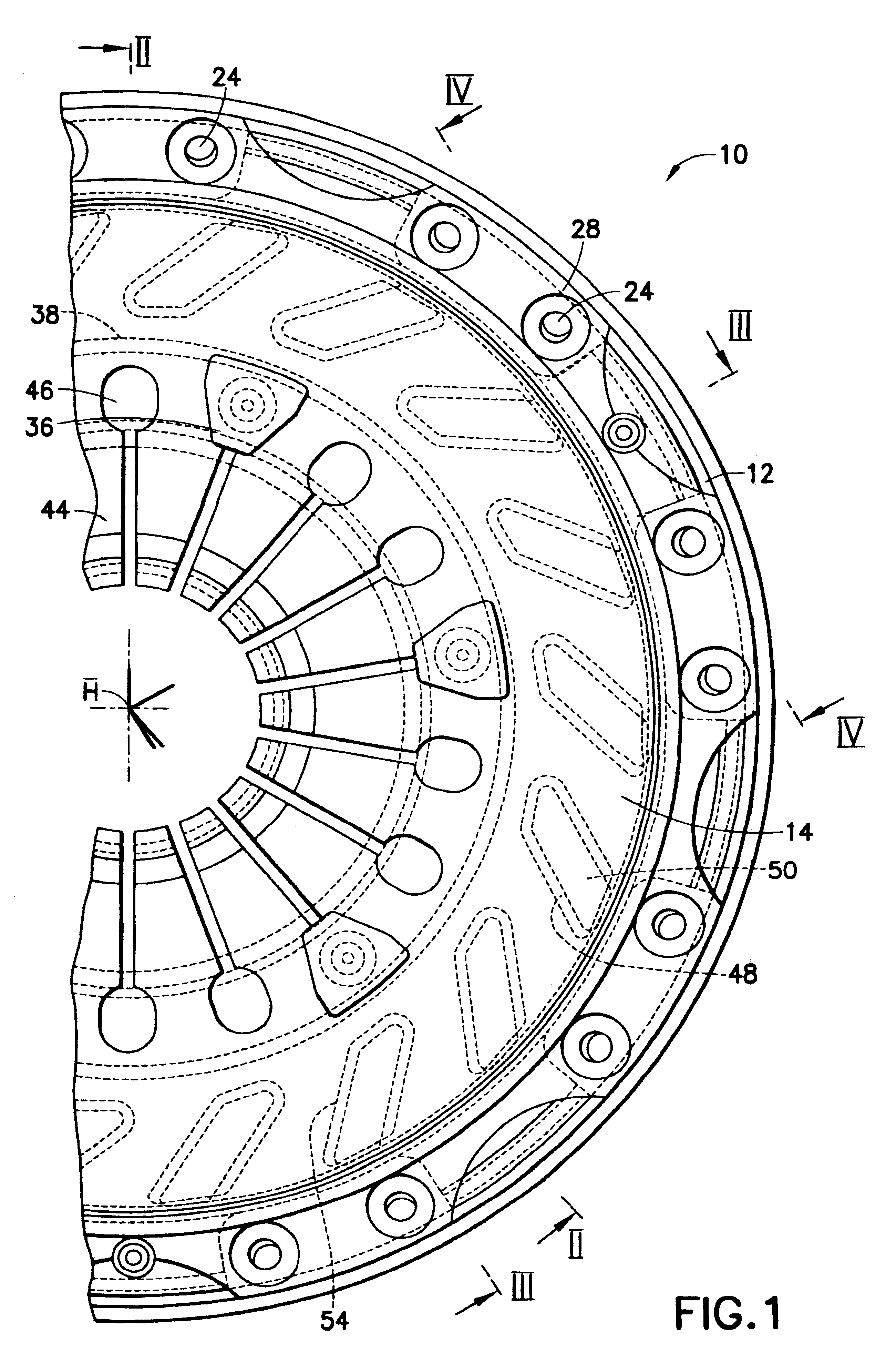 Pressure plate subassembly