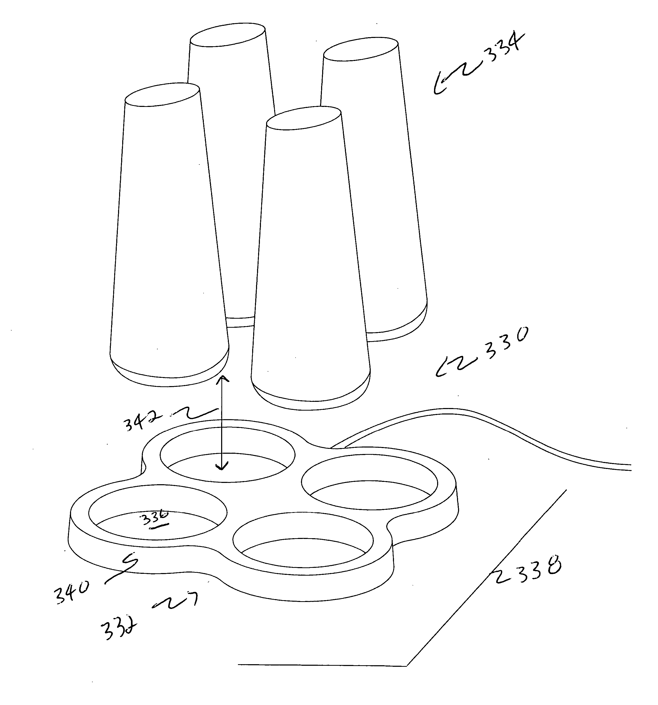 Autoilluminating rechargeable lamp system