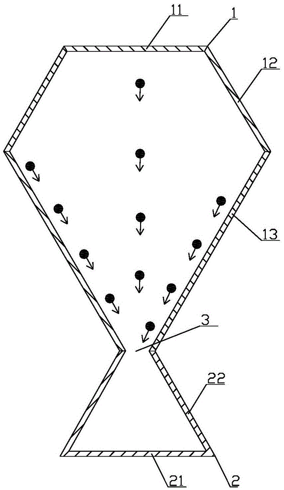 Continuous precipitation separation inclined tube