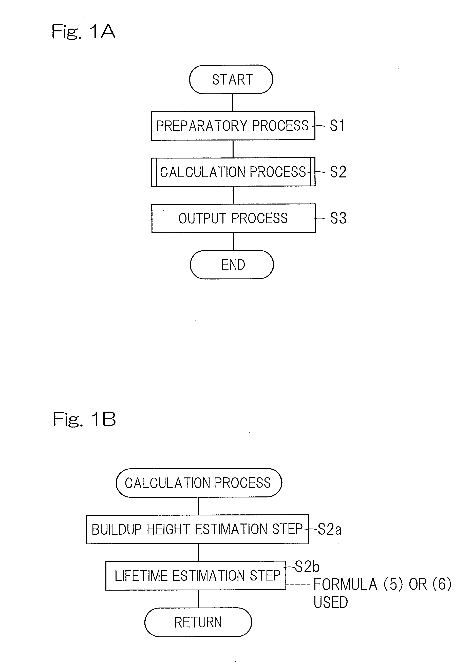 Life estimation device and life estimation method for rolling bearing