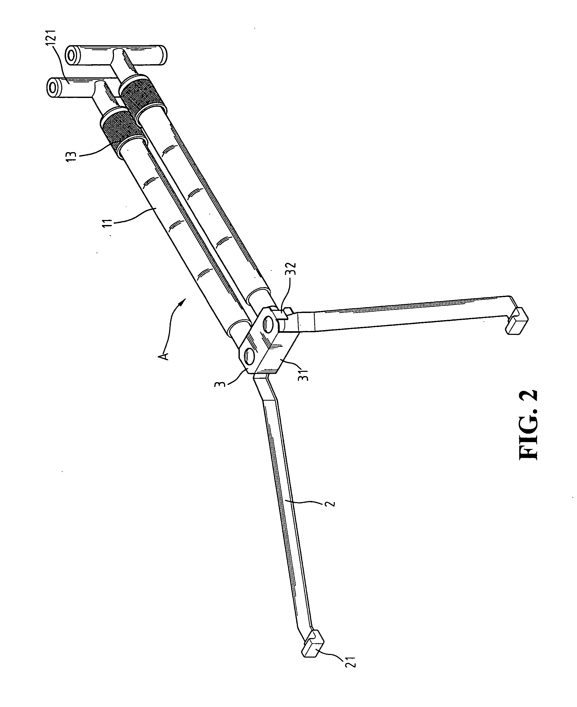 Supporting easel for notebook computer