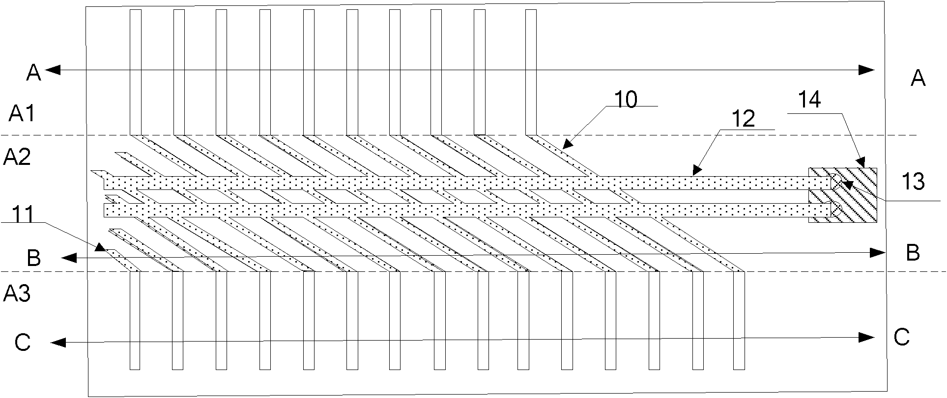 Array substrate, liquid crystal display device and repairing method of liquid crystal display device