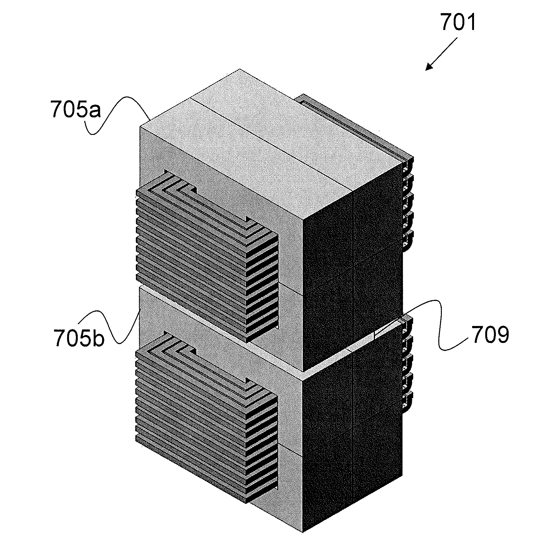 High power inductor and ignition transformer using planar magnetics