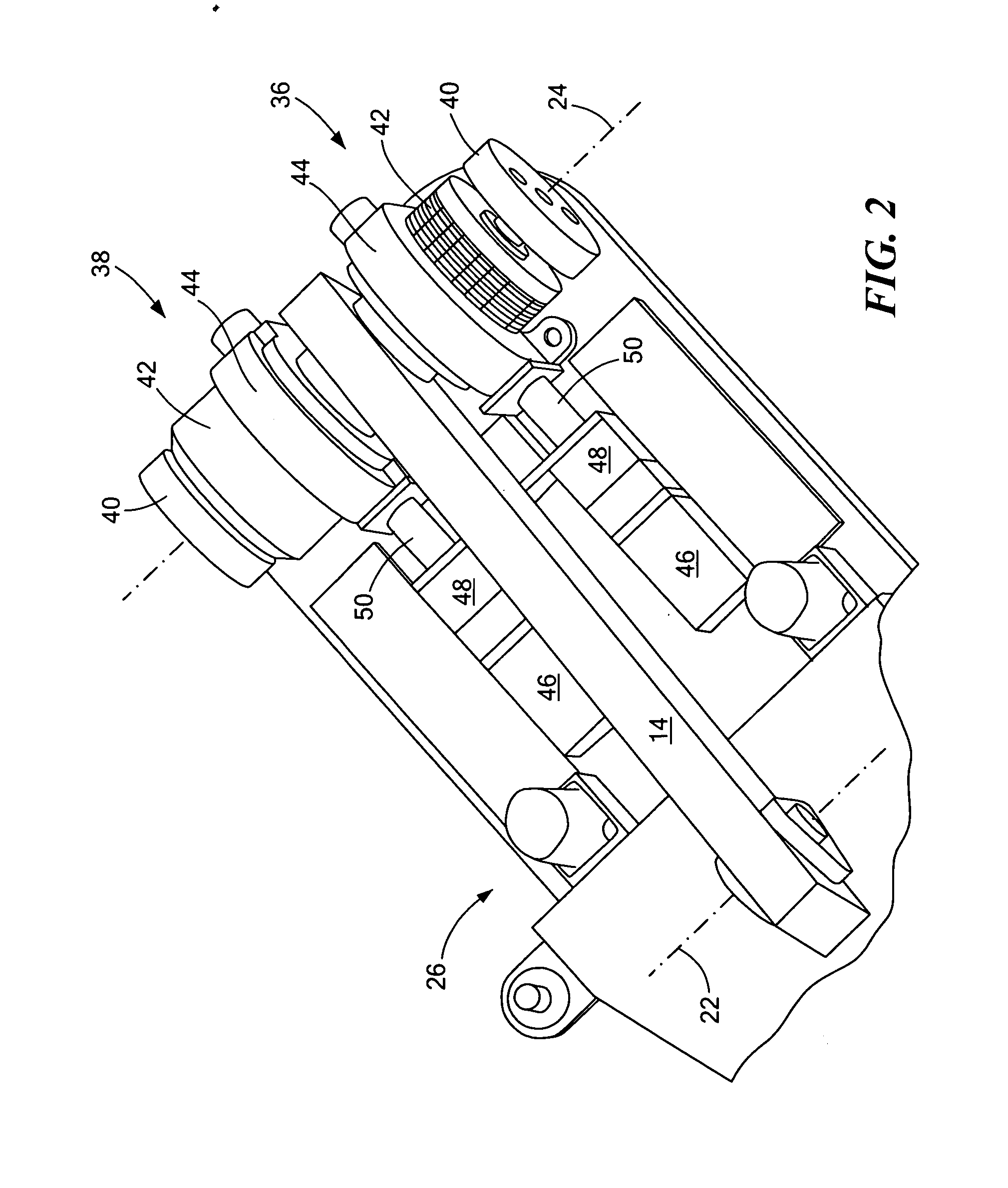 Drive system for mobile robot arm